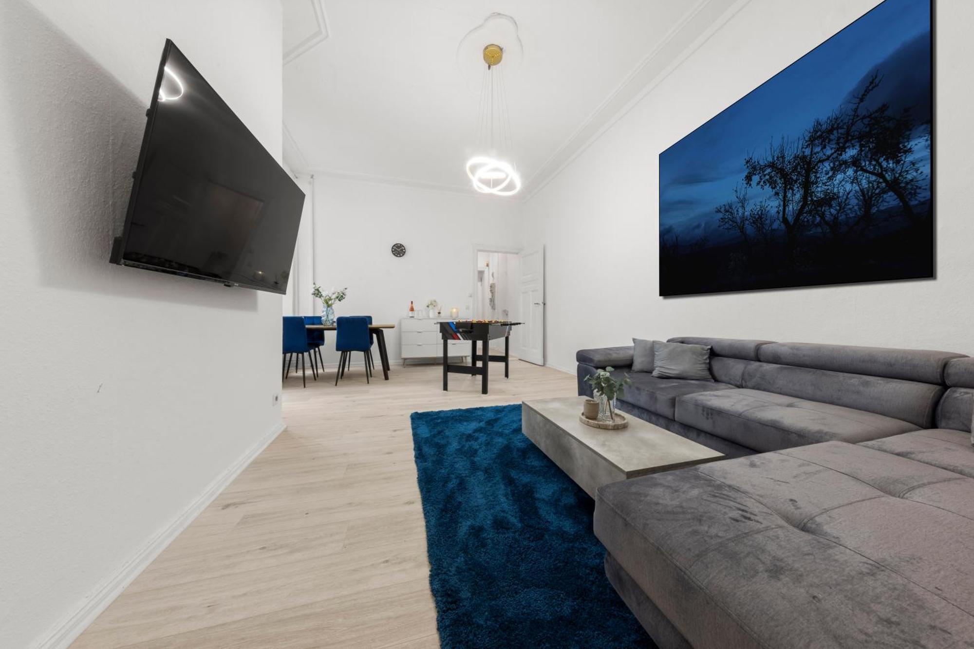 62Qm2, Massageseat, Billard-Table, King-Sized Bed Apartment Berlin Ngoại thất bức ảnh